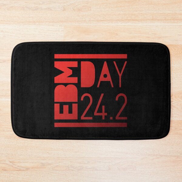 Item preview, EBM Day RED Version, electronic vibes, 242, logo designed and sold by parissiArt.