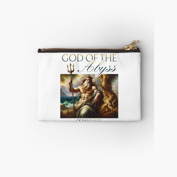 Item preview, NEOCLASSICAL GREEK GOD WITH TRIDENT - GOD OF THE ABYSS OCEAN'S FURY designed and sold by justyna-s28.