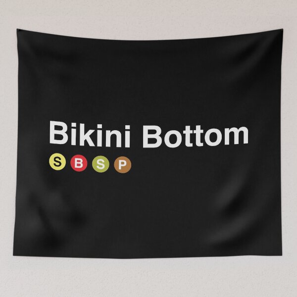 Item preview, Bikini Bottom designed and sold by huckblade.