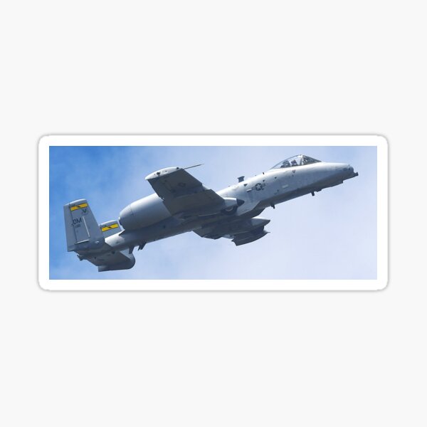 Item preview, Warthog A-10 Ground Attack Aircraft in Flight designed and sold by BBExplorerClub.