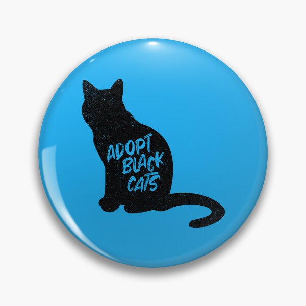 Item preview, Adopt Don't Shop - Black Cat Advocate designed and sold by Creatively Torn.