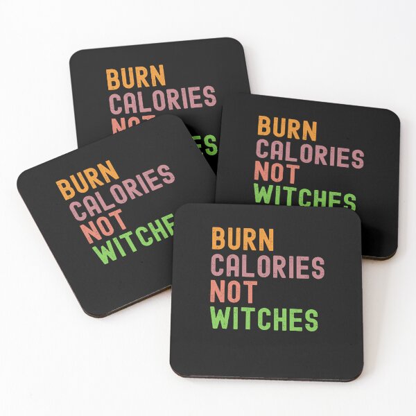 Item preview, Burn Calories not Witches funny Halloween humor designed and sold by snowry.
