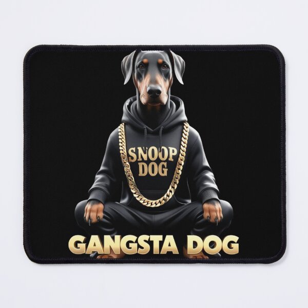 Item preview, Dobermann Gangsta dog designed and sold by jackoslimited.