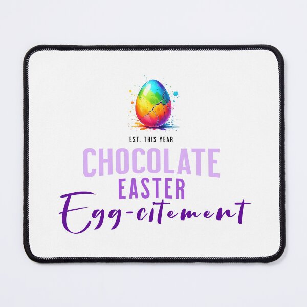 Item preview, Chocolate Easter Egg-citement, Unique designed and sold by villacreativa.