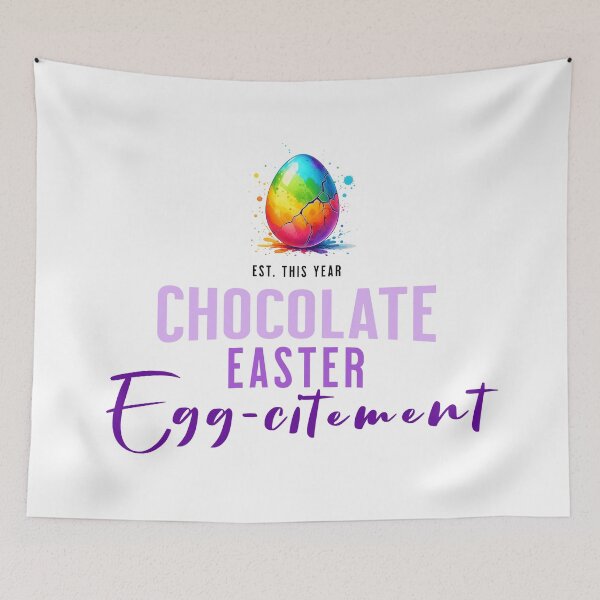 Item preview, Chocolate Easter Egg-citement, Unique designed and sold by villacreativa.