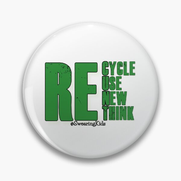 Item preview, RE:Cycle Use New Think designed and sold by SwearingKids.