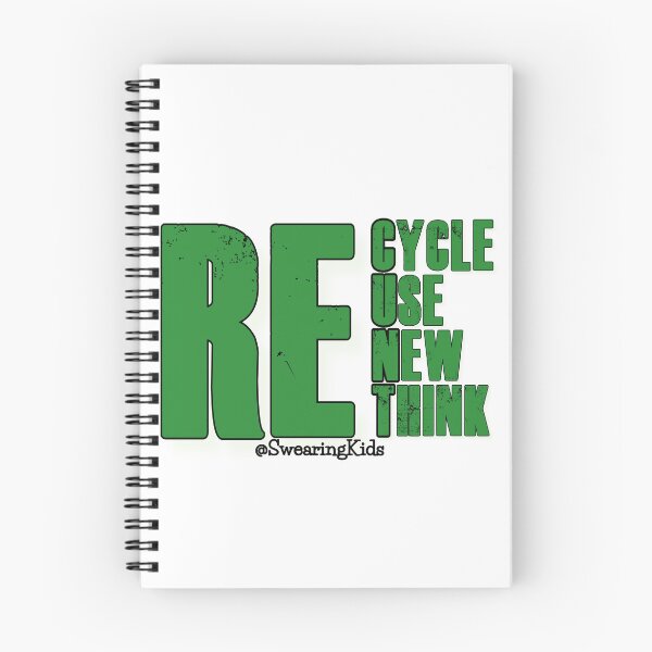 Item preview, RE:Cycle Use New Think designed and sold by SwearingKids.