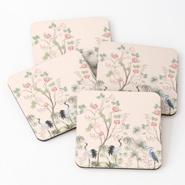 Item preview, Herons under the rose bushes designed and sold by OtterFactory.