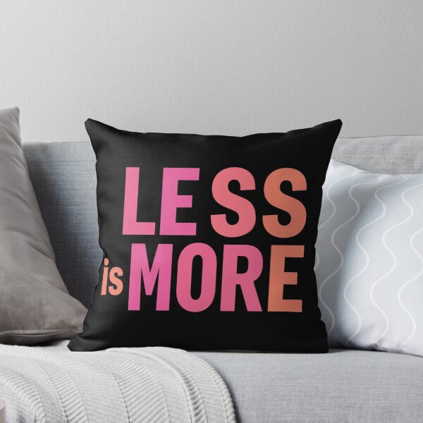 Item preview, Less is More | Minimalist Typography Design designed and sold by warayut.