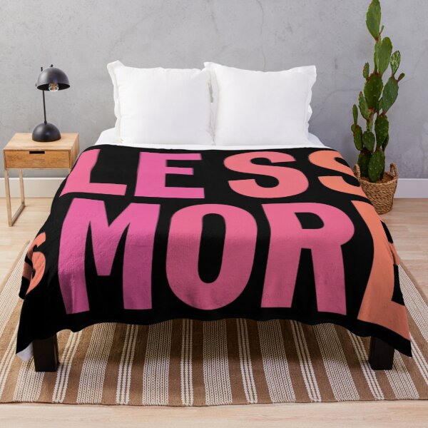 Item preview, Less is More | Minimalist Typography Design designed and sold by warayut.