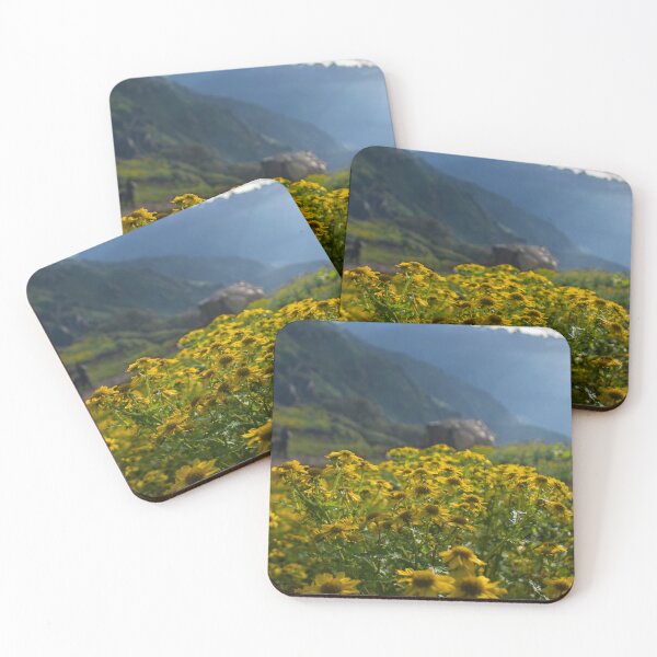 Item preview, Golden Wildflowers Bloom in Himalayan Breeze designed and sold by shuttergallery.