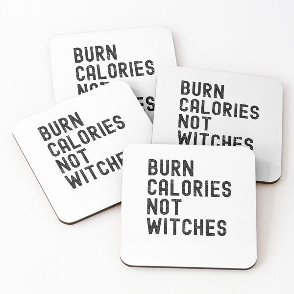 Item preview, Burn Calories not Witches funny Halloween joke designed and sold by snowry.