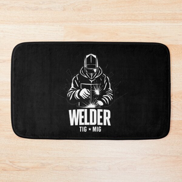 Item preview, Welder Illustration with TIG and MIG Welding Techniques designed and sold by Cloud-Riders.