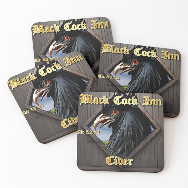 Item preview, Black Cock Inn Cider designed and sold by SwearingKids.