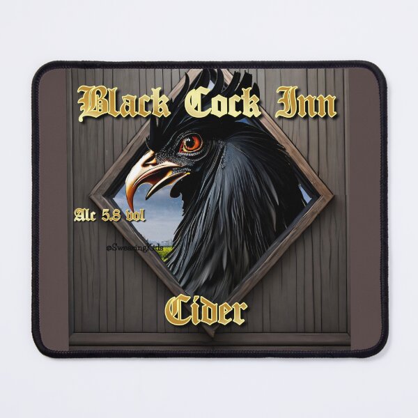 Item preview, Black Cock Inn Cider designed and sold by SwearingKids.