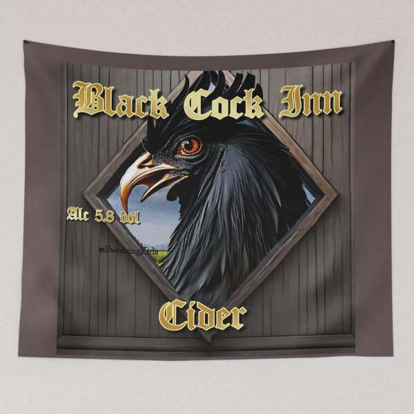 Item preview, Black Cock Inn Cider designed and sold by SwearingKids.