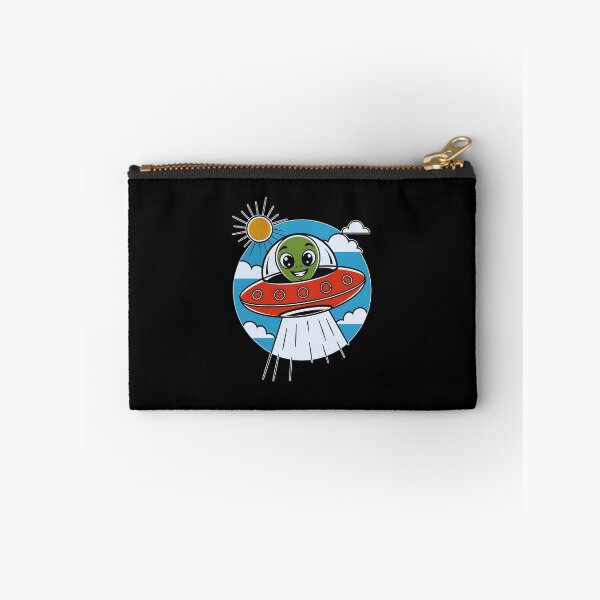 Item preview, Friendly Alien in a UFO designed and sold by Ambient Mind Design.