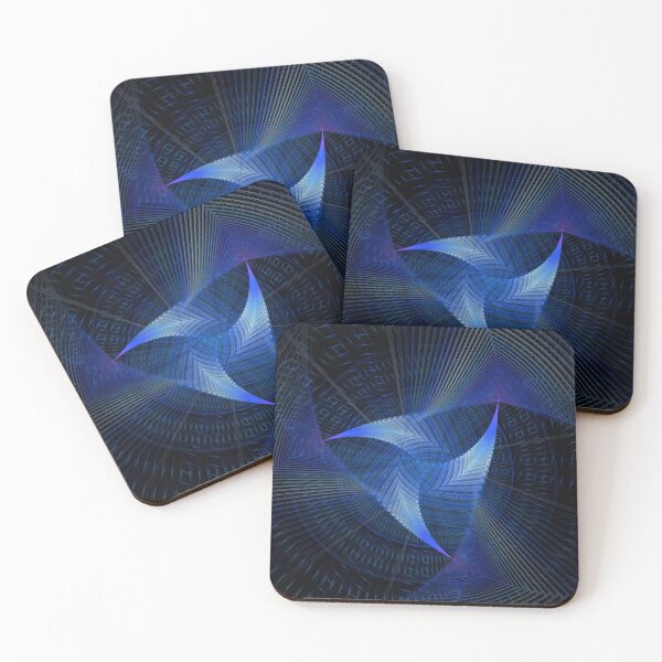 Item preview, The Azure Trine Grid designed and sold by bloorose.