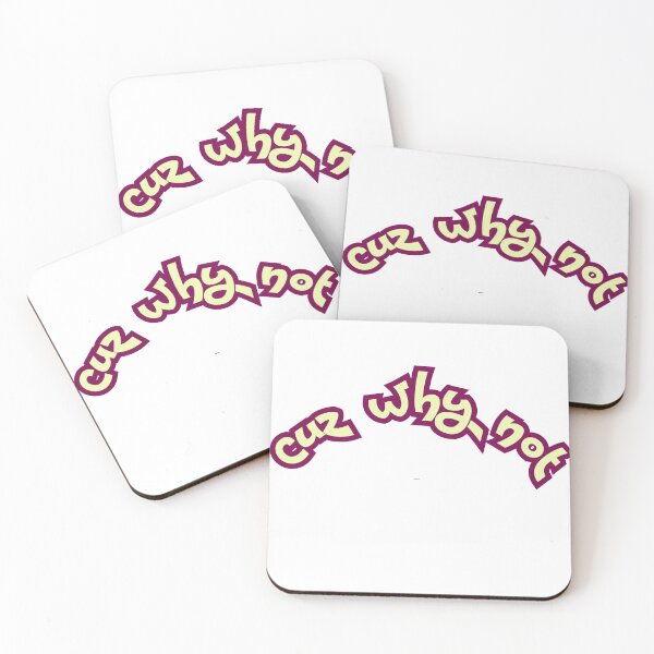 Item preview, Cuz Why Not designed and sold by PURPLE_creations.
