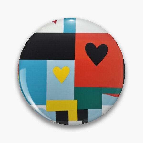 Item preview, Astratto 6 Cuoricini  designed and sold by luftartdesign.