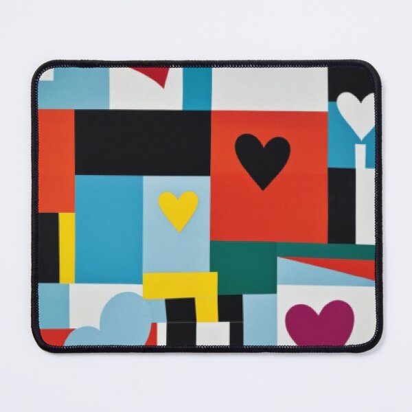 Item preview, Astratto 6 Cuoricini  designed and sold by luftartdesign.