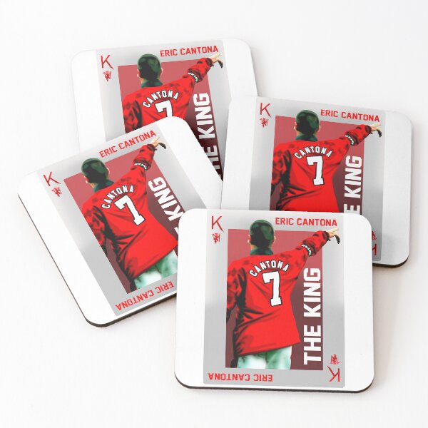 Item preview, Eric Cantona – The King of Manchester Playing Card designed and sold by GrizzlyCollective.