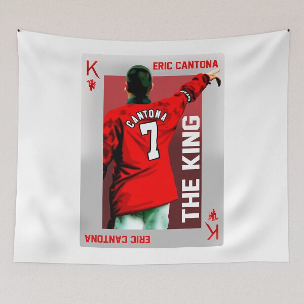 Item preview, Eric Cantona – The King of Manchester Playing Card designed and sold by GrizzlyCollective.