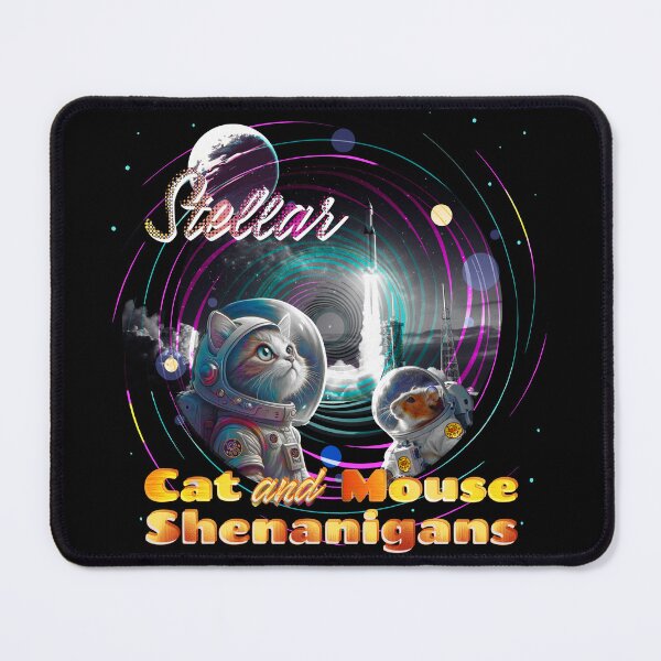 Item preview, Stellar Cat and Mouse Shenanigans designed and sold by catnbloom.
