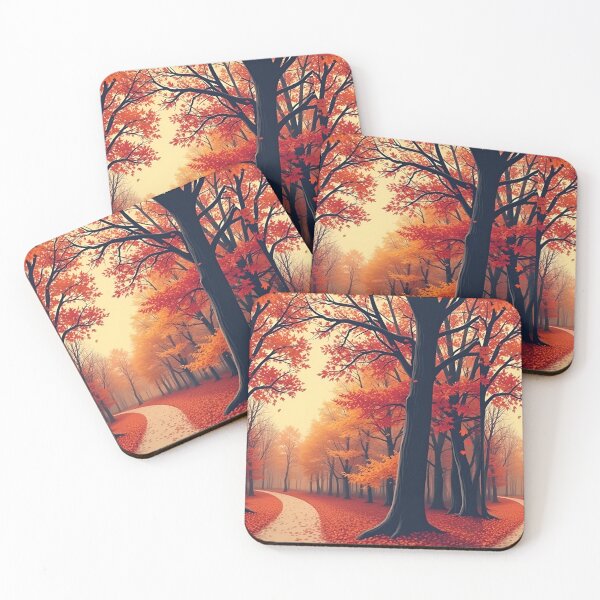 Item preview, Dreamy forest in the fall designed and sold by Dutch-Stone.