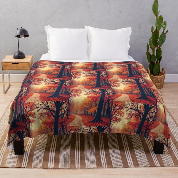 Item preview, Dreamy forest in the fall designed and sold by Dutch-Stone.