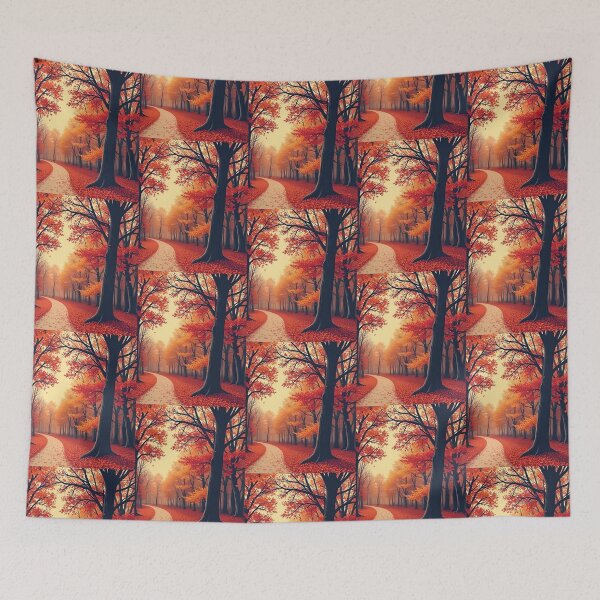 Item preview, Dreamy forest in the fall designed and sold by Dutch-Stone.