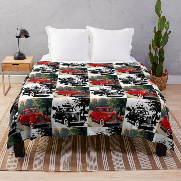 Item preview, 1940s vintage red car designed and sold by cloudrevive.