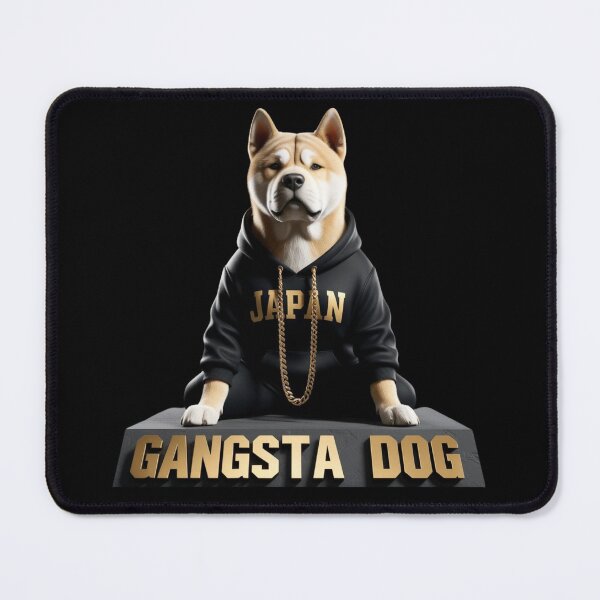 Item preview, Akita Gangsta dog designed and sold by jackoslimited.