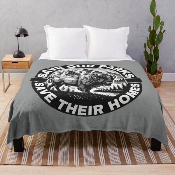Item preview, SAVE OUR PARKS SAVE THEIR HOMES BLACK AND WHITE GRAPHIC designed and sold by Meandmyshop.