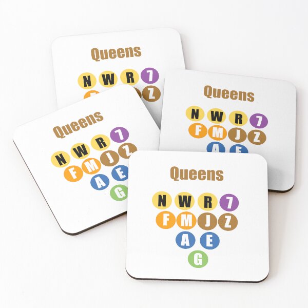 Item preview, Líneas de tren de Queens NY Brown designed and sold by Mozart3.