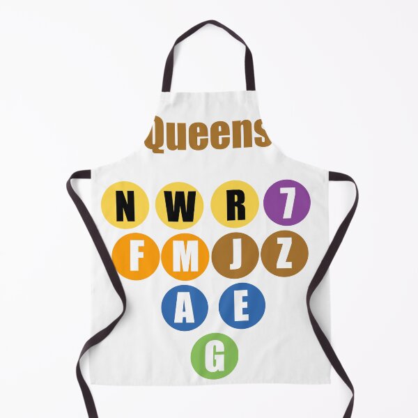 Item preview, Queens NY train lines Brown designed and sold by Mozart3.