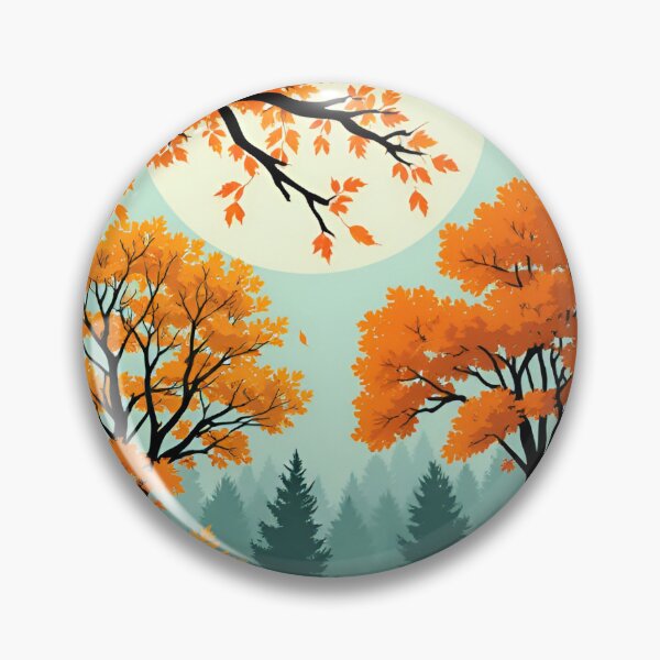 Item preview, Forest in the fall with a tad of color designed and sold by Dutch-Stone.