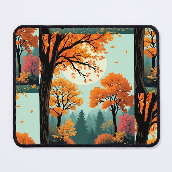 Item preview, Forest in the fall with a tad of color designed and sold by Dutch-Stone.