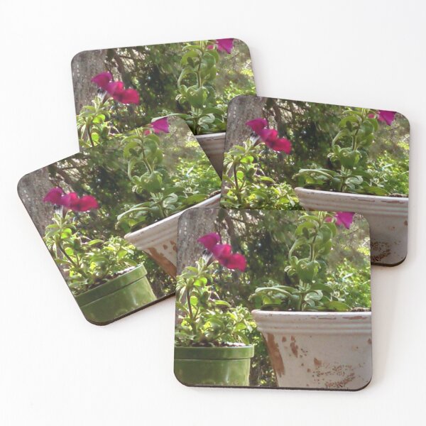 Item preview, Flowers in pots, rustic designed and sold by SimpleatHeart.