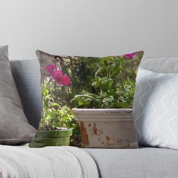 Item preview, Flowers in pots, rustic designed and sold by SimpleatHeart.