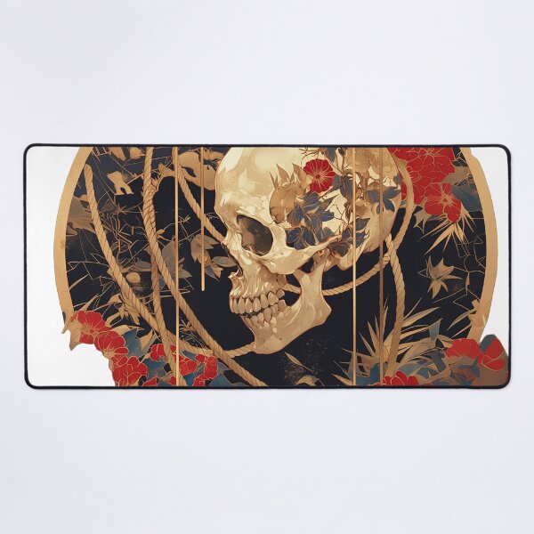 Item preview, Kintskullgi with Red Lotus designed and sold by CalyCollab.