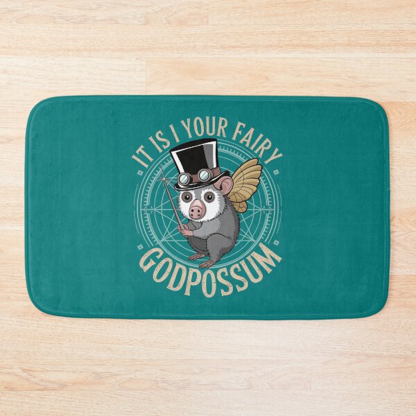 Item preview, Funny Steampunk Opossum Fairy Meme designed and sold by TeeGrit.