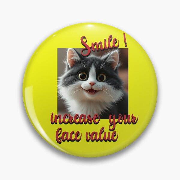 Item preview, cute cat smiling, increase your face value designed and sold by CammiesShop.