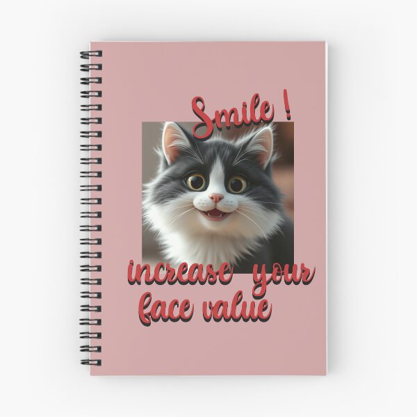 Item preview, cute cat smiling, increase your face value designed and sold by CammiesShop.