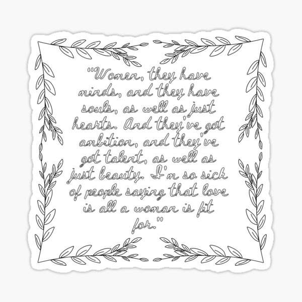 Item preview, Little Women Jo Quote designed and sold by madebymargot.