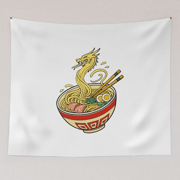 Item preview, Dragon Ramen Noodle Art designed and sold by Timegraf.