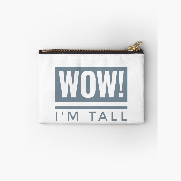 Item preview,  Wow I'm Tall Tall Person Fashion Design designed and sold by Jenny Meehan Art Prints and Patterns  .
