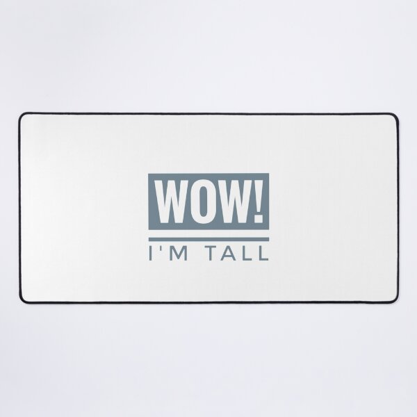 Item preview, Wow I'm Tall Tall Person Fashion Design designed and sold by Jenny Meehan Art Prints and Patterns .
