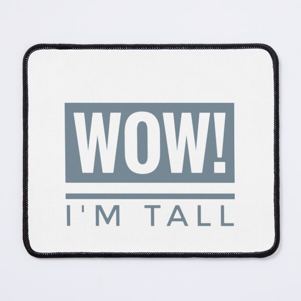 Item preview, Wow I'm Tall Tall Person Fashion Design designed and sold by Jenny Meehan Art Prints and Patterns .