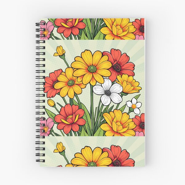 Artikelvorschau, Bunte Blumen im Frühling entworfen und verkauft von Dutch-Stone.
